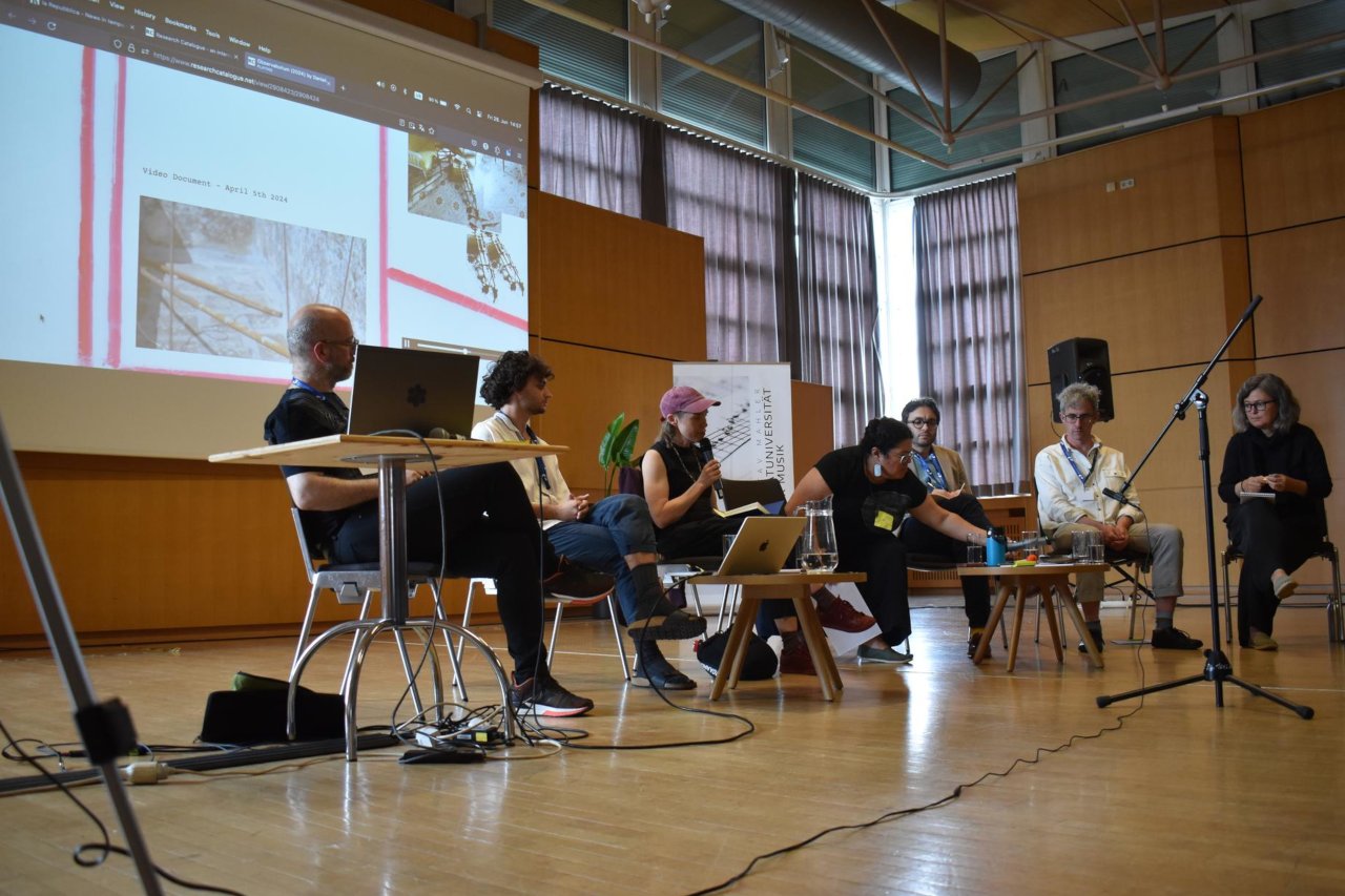 the simularr panel at Forum Artistic Research