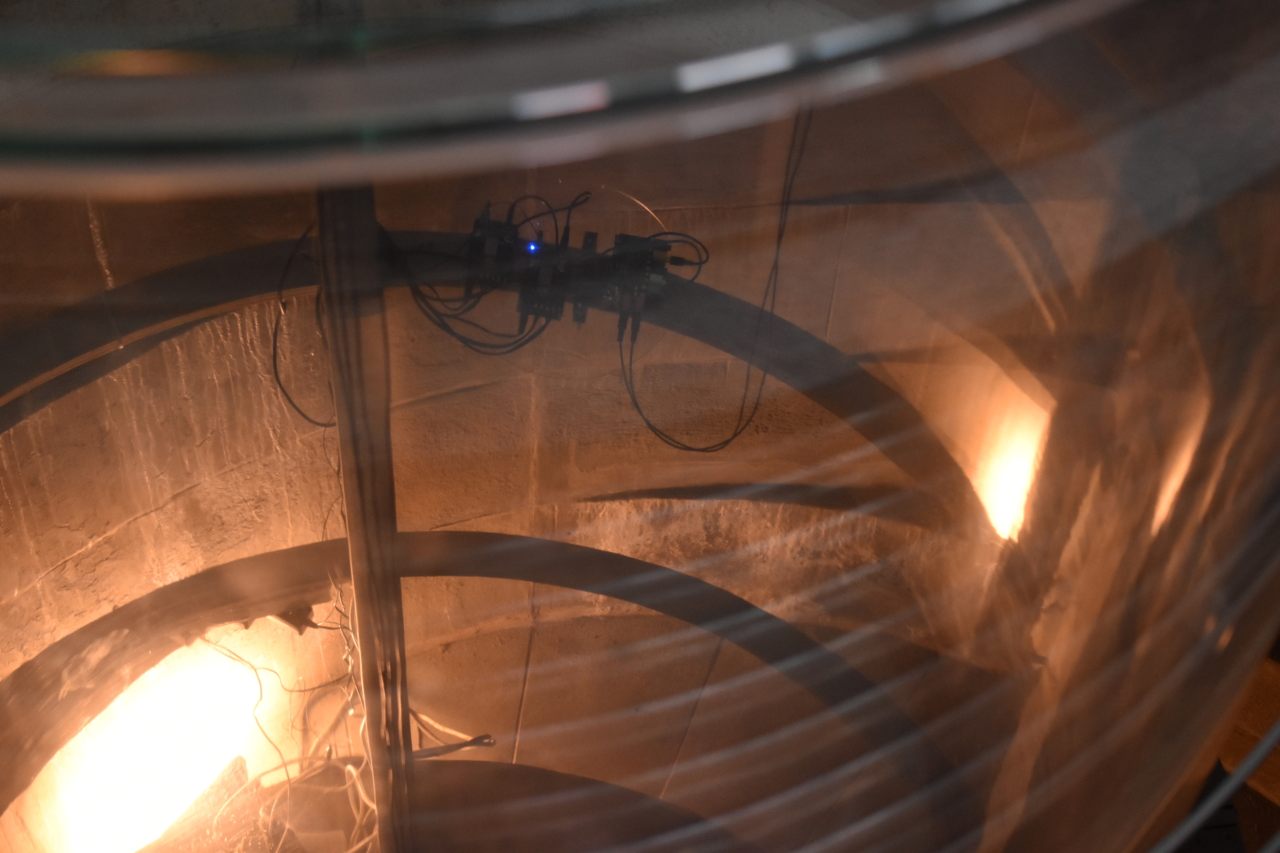 sound installation by Daniele Pozzi